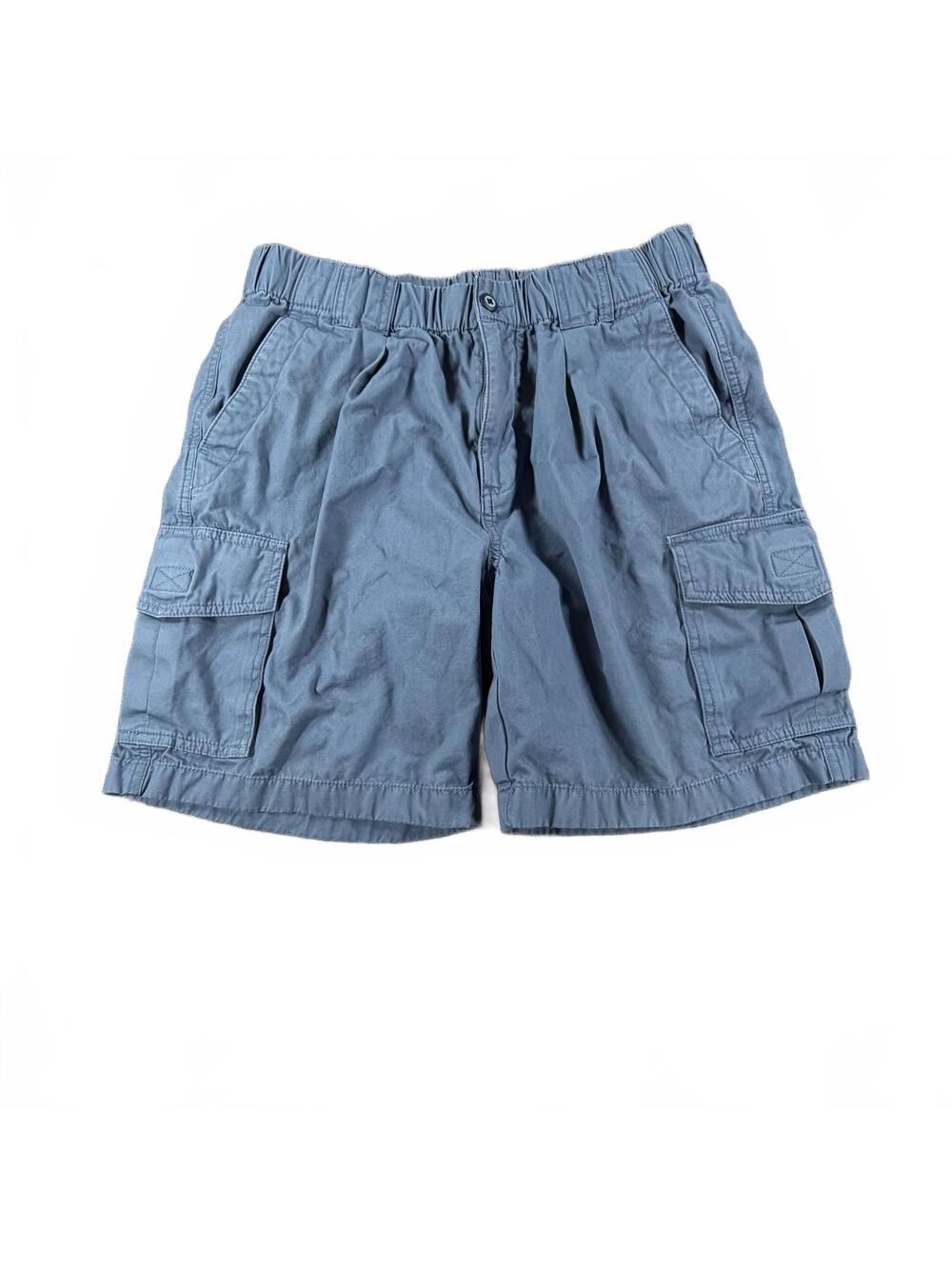 Men's Tommy Bahama Relax Fit Blue 100% Cotton sCargo Shorts Size M